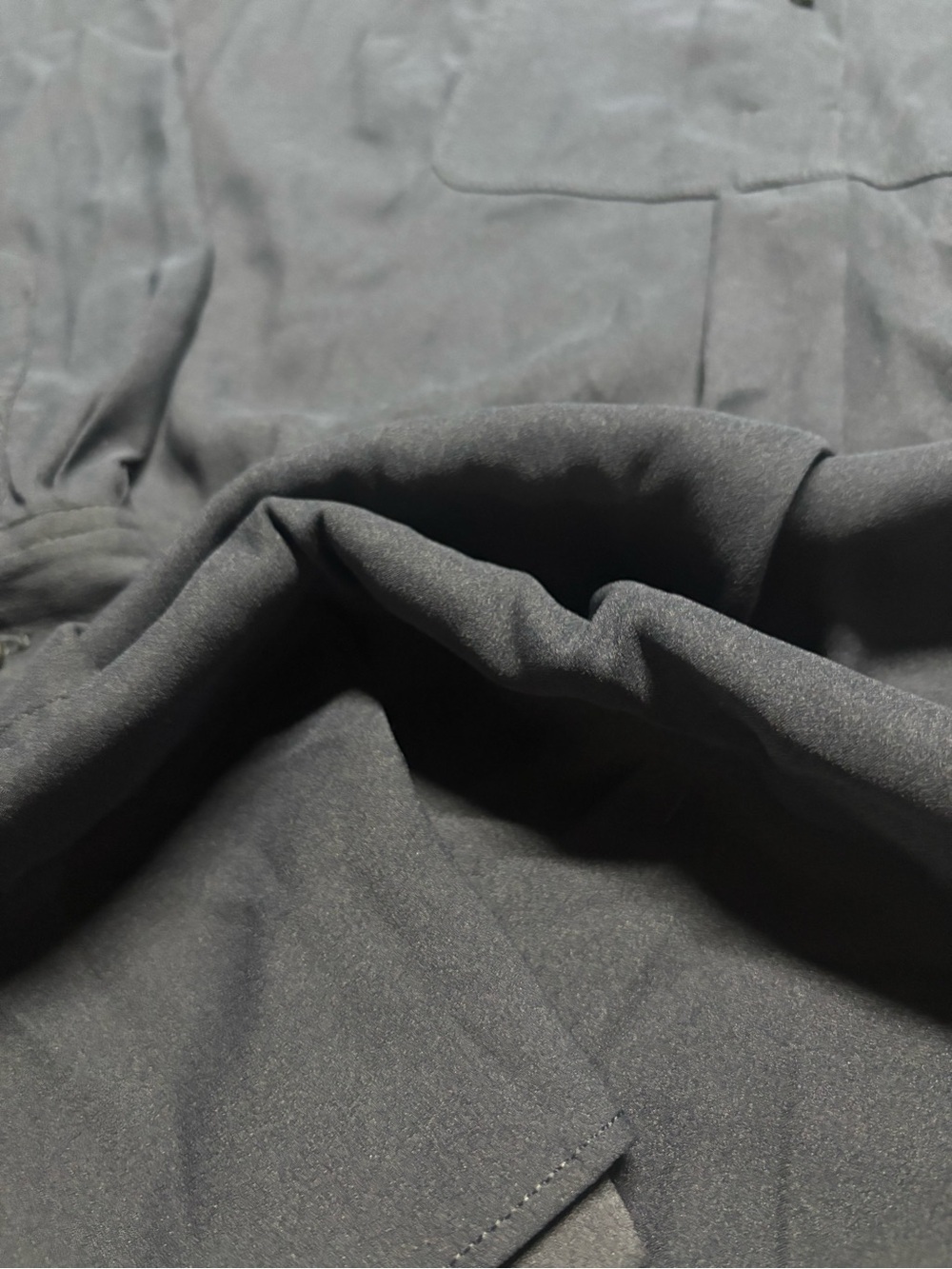 Ann Taylor Navy Blouse Small Button Front Work Top Women - Picture 8 of 9